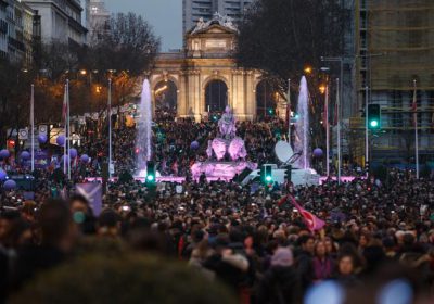 Manifestación Feminista en Madrid