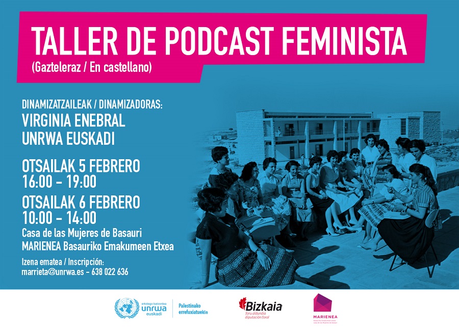 taller podcast feminista febrero